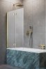 Radaway Nes Pnd I Brushed Gold parawan nawannowy 100cm lewy szczotkowane złoto 10010100-99-01L